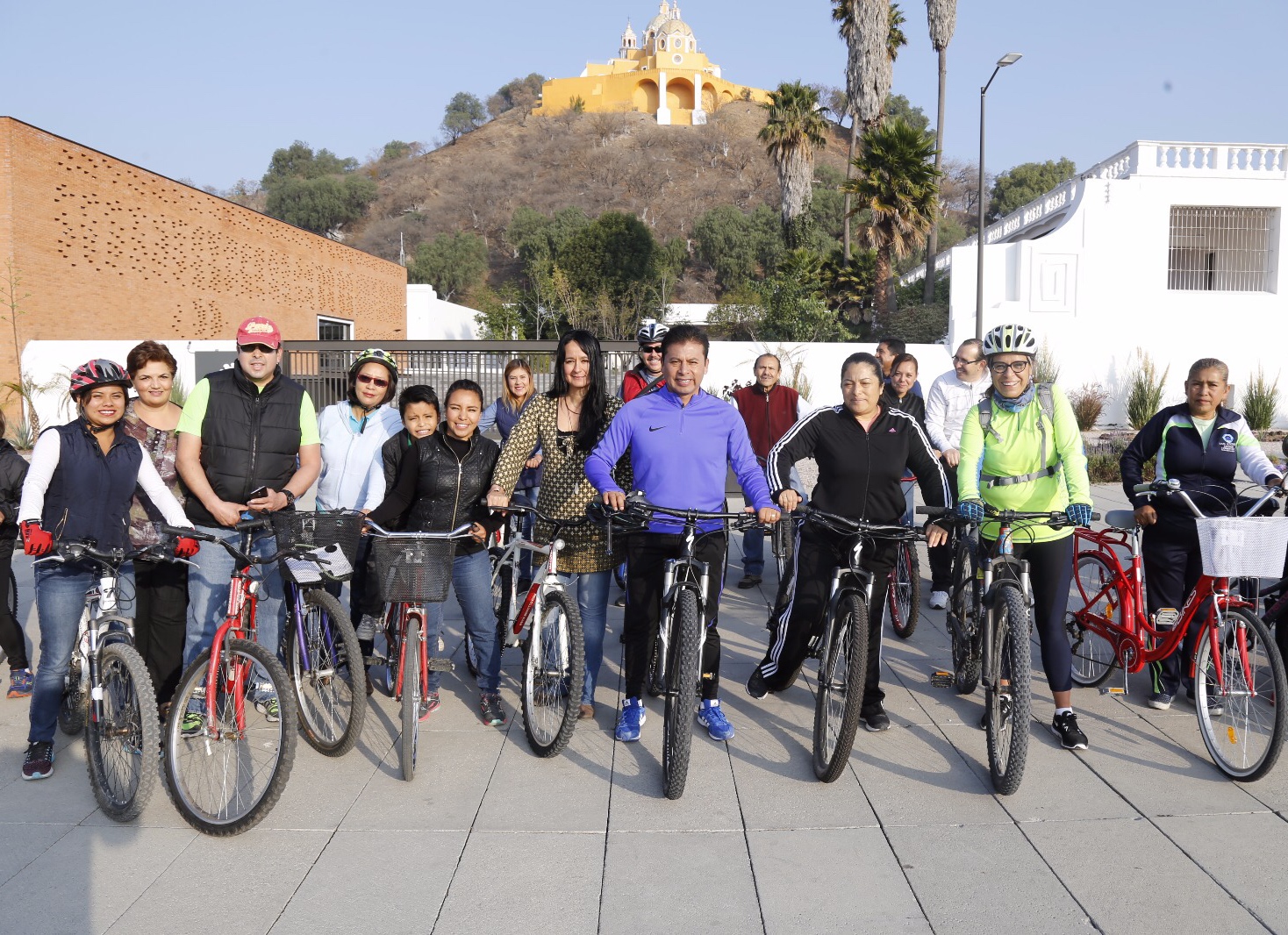 Impulsan en San Andrés Cholula el respeto y sana convivencia por el ciclista
