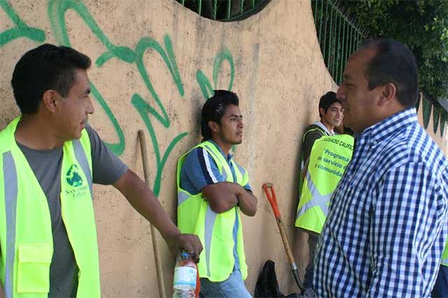 Sancionan a infractores de San Andrés con trabajo comunitario