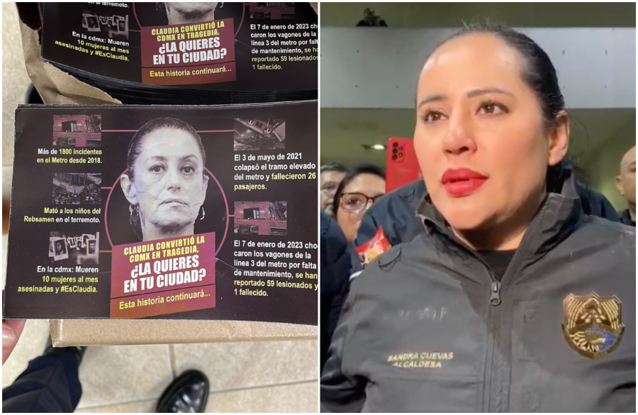 Sandra Cuevas denuncia haber sido secuestra en operativo donde encontraron propaganda de Sheinbaum