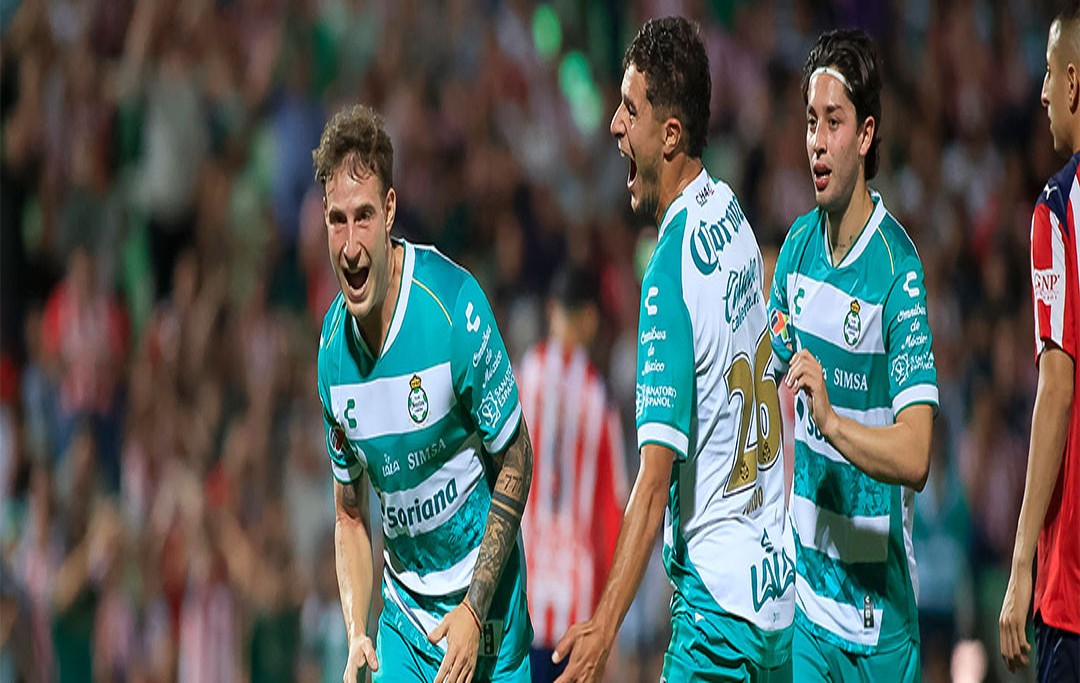 VIDEO Santos derrota a Guadalajara por la mínima