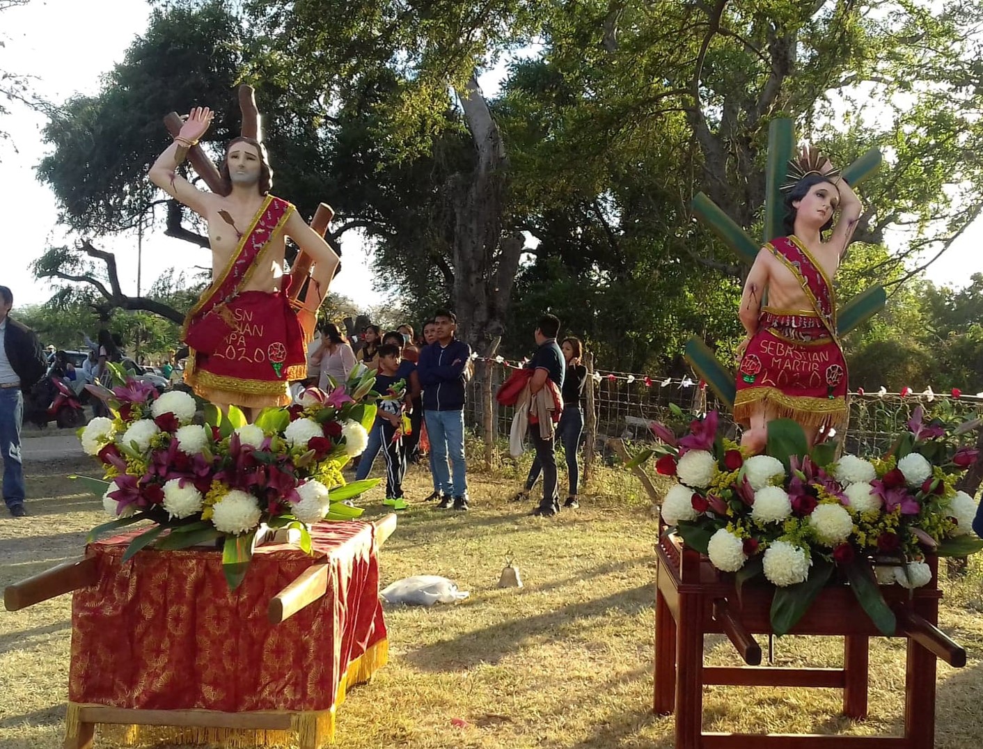 Celebran a San Sebastián y San Fabian en Puctla, Izúcar