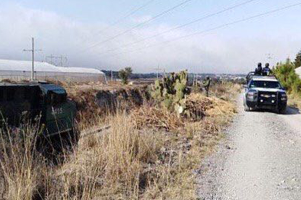Policías frustran saqueo al tren en Tepeaca