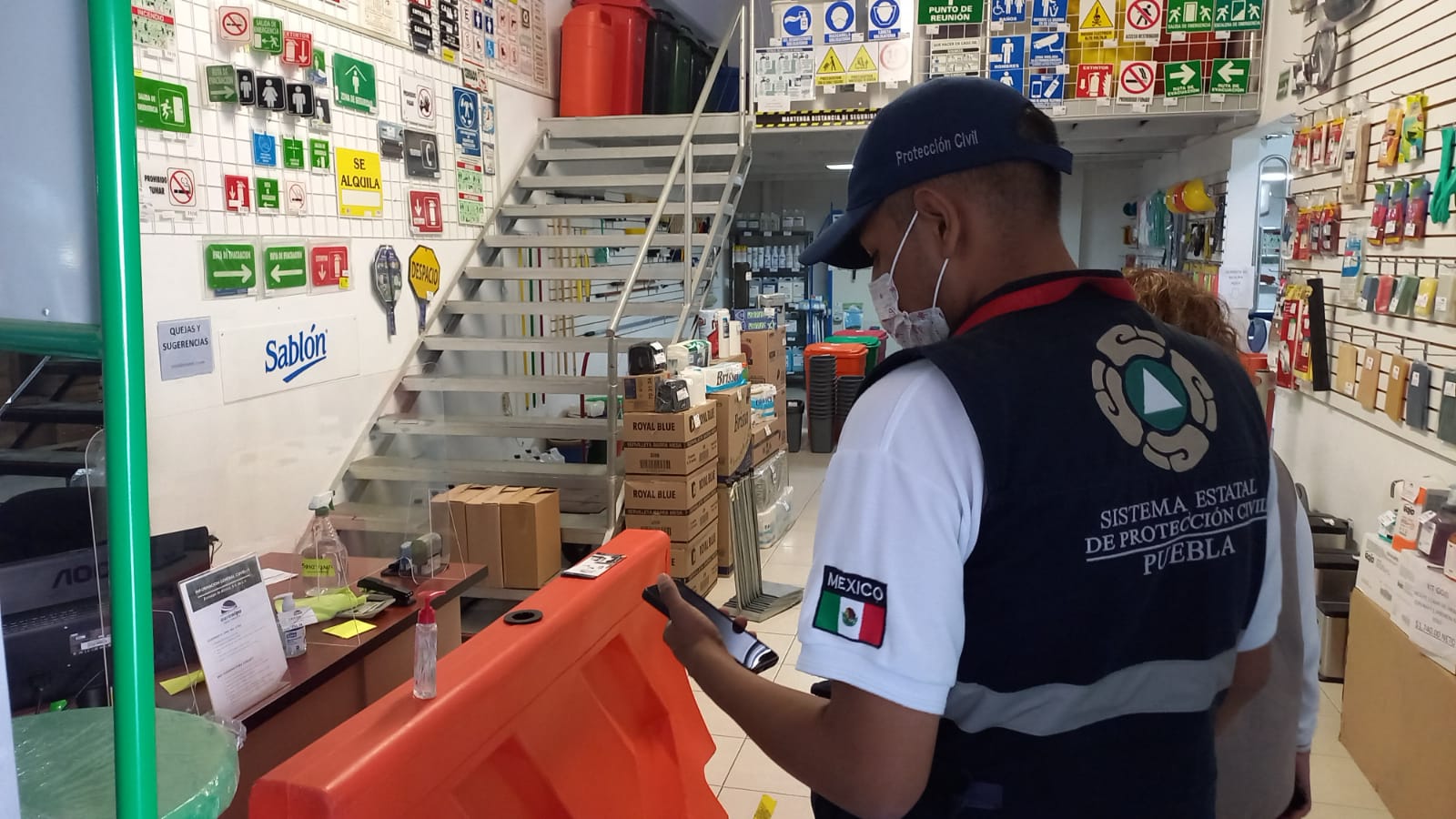 Estado de Puebla mantiene trabajos preventivos contra SARS-CoV-2