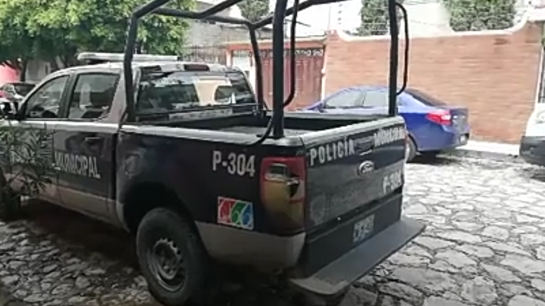 Por accidente, policía de Tehuacán se dispara en la pierna