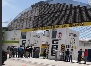 Protestan gaseros por llenado irregular de cilindros en Tehuacán