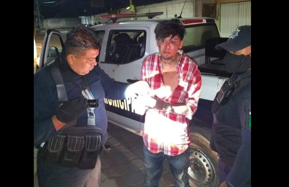 Vecinos tunden a sujeto que los amenazaba con un arma en Chachapa