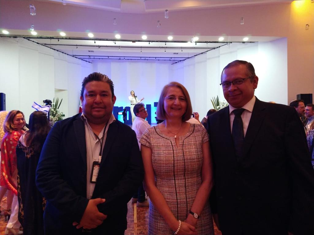 Fortalece SDR relaciones con Embajada de Israel en México