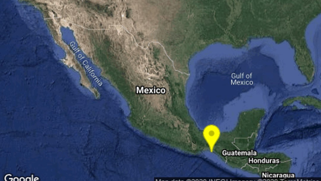 Se registra sismo de magnitud 4.7 en Arriaga, Chiapas