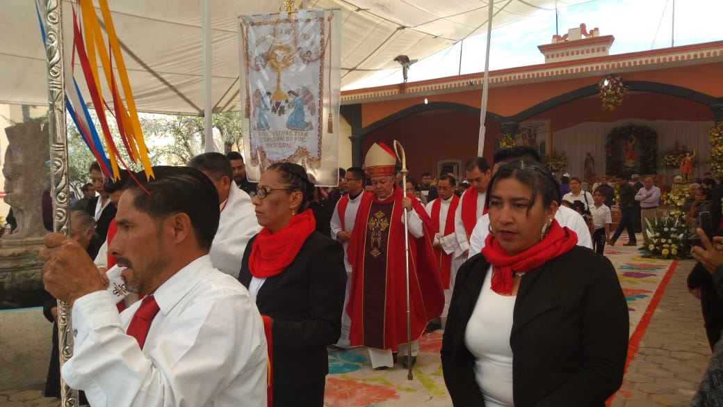 Reabren en Tecamachalco iglesia que sufrió daños por sismo del 2017