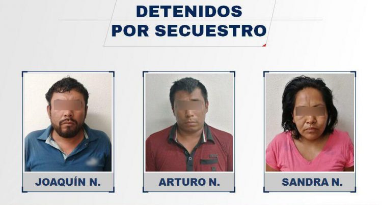 Detienen a secuestradores cuando iban a cobrar 1.5 mdp por víctima