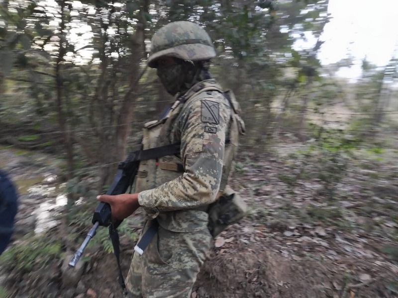 Incauta Ejército armas largas y lanzagranadas en Tamaulipas