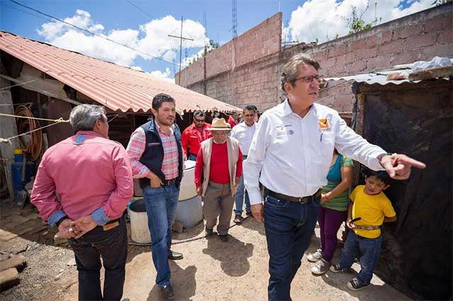 Supervisa Sedesol Puebla acciones de Vivienda en Chignahuapan