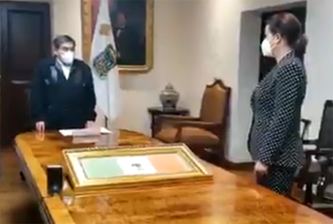 Designa Barbosa a Ana Lucía Hill como secretaria de Gobernación en Puebla