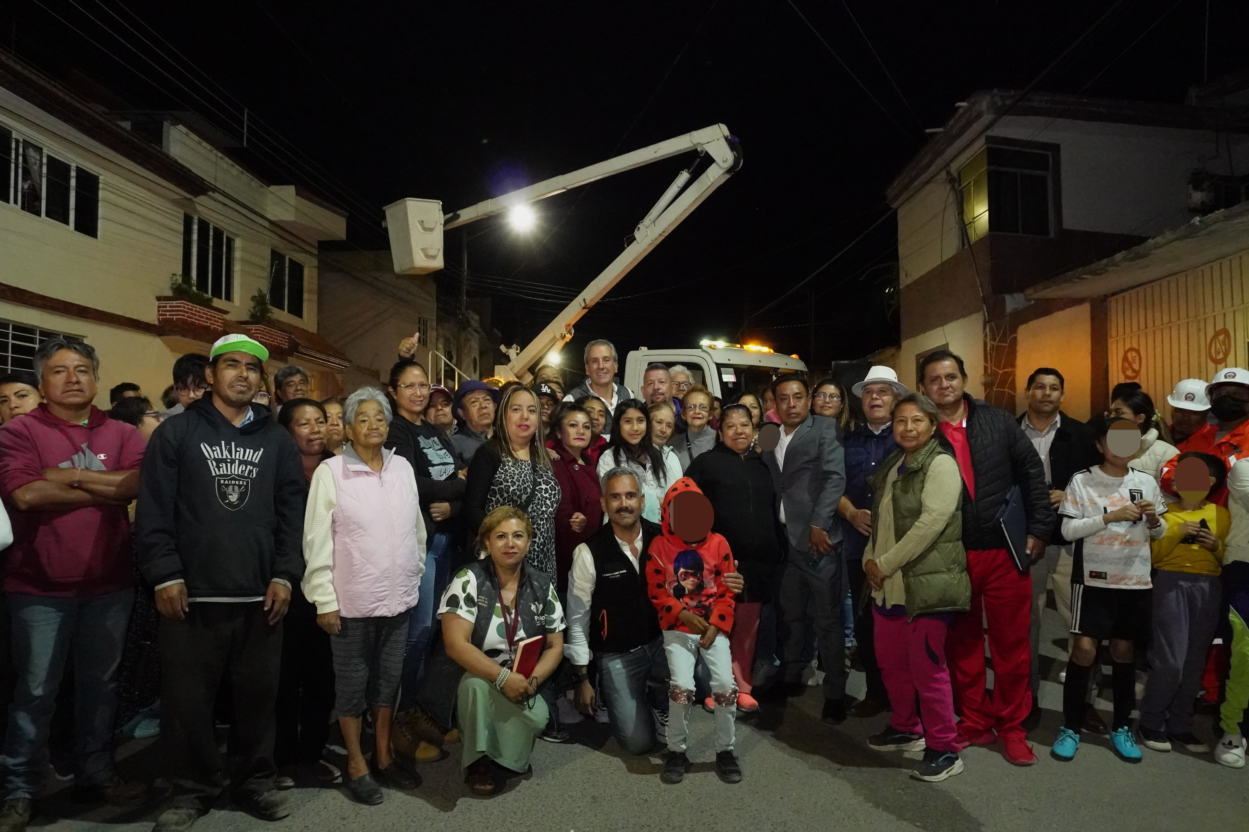 Nueva iluminación LED llega a la colonia Miguel Hidalgo