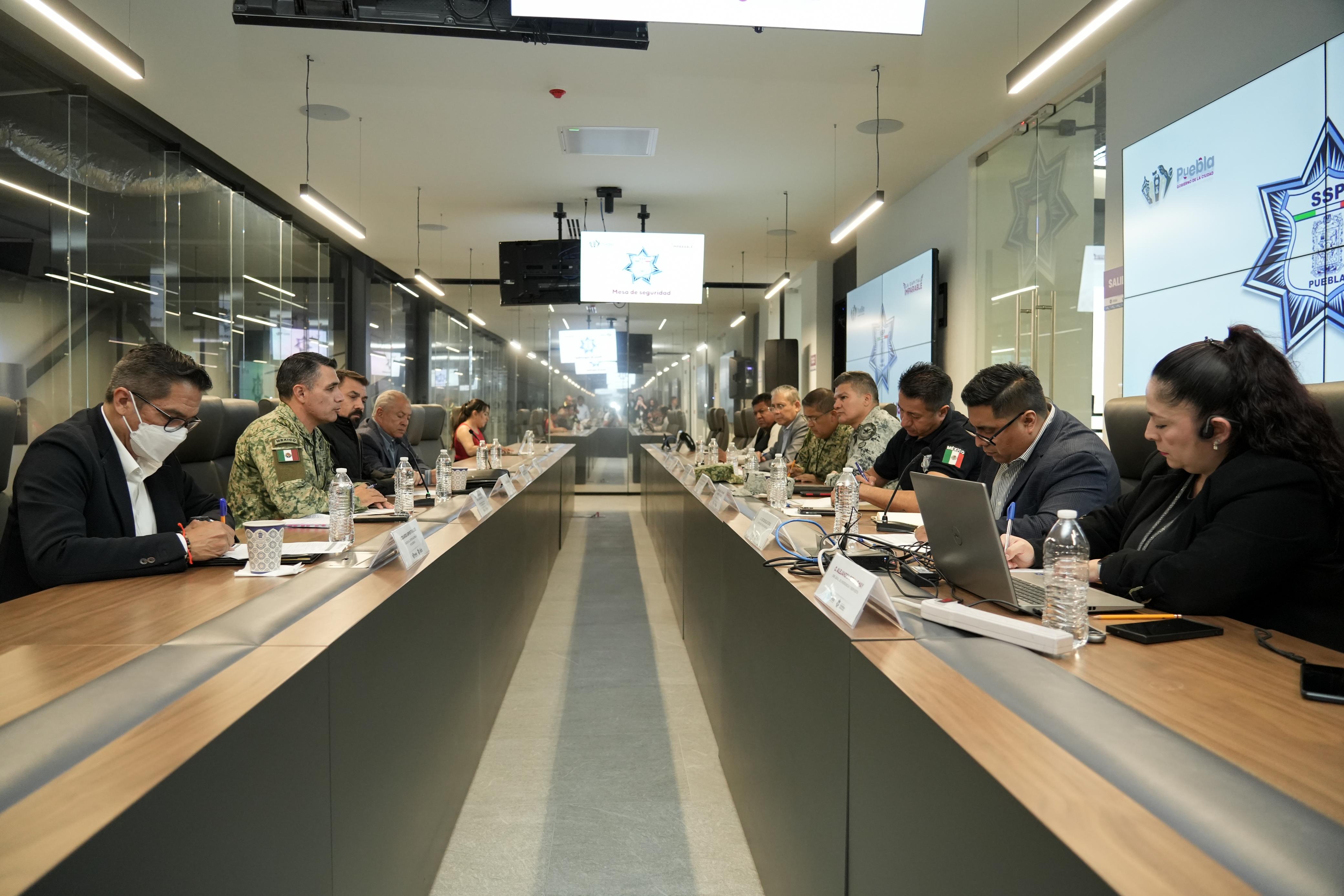 Realiza Chedraui décimosegunda Mesa de Seguridad Municipal