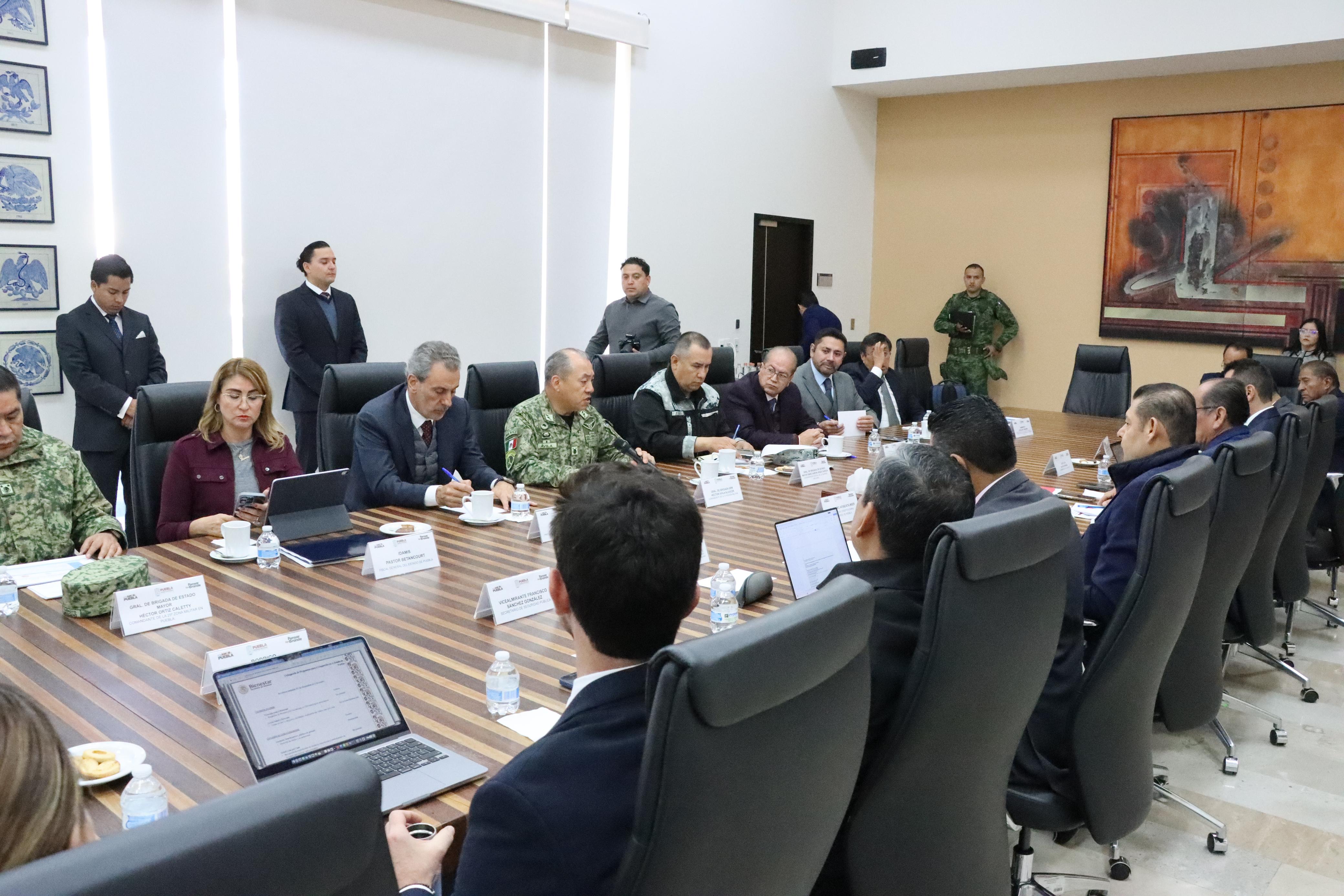 Francisco Sánchez presenta resultados en materia de seguridad