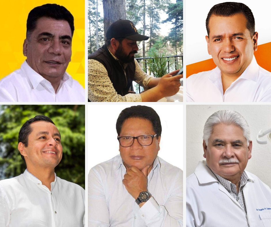 Seis candidatos buscan gobernar San Martín Texmelucan