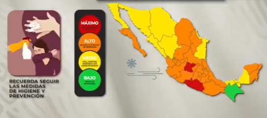 Puebla, 15 días más en semáforo naranja ante contagios de covid19