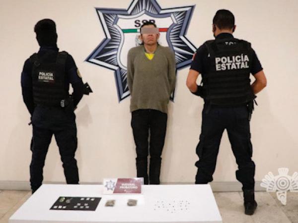 El Sencho, distribuía droga en la junta auxiliar Hueyotlipan de Puebla