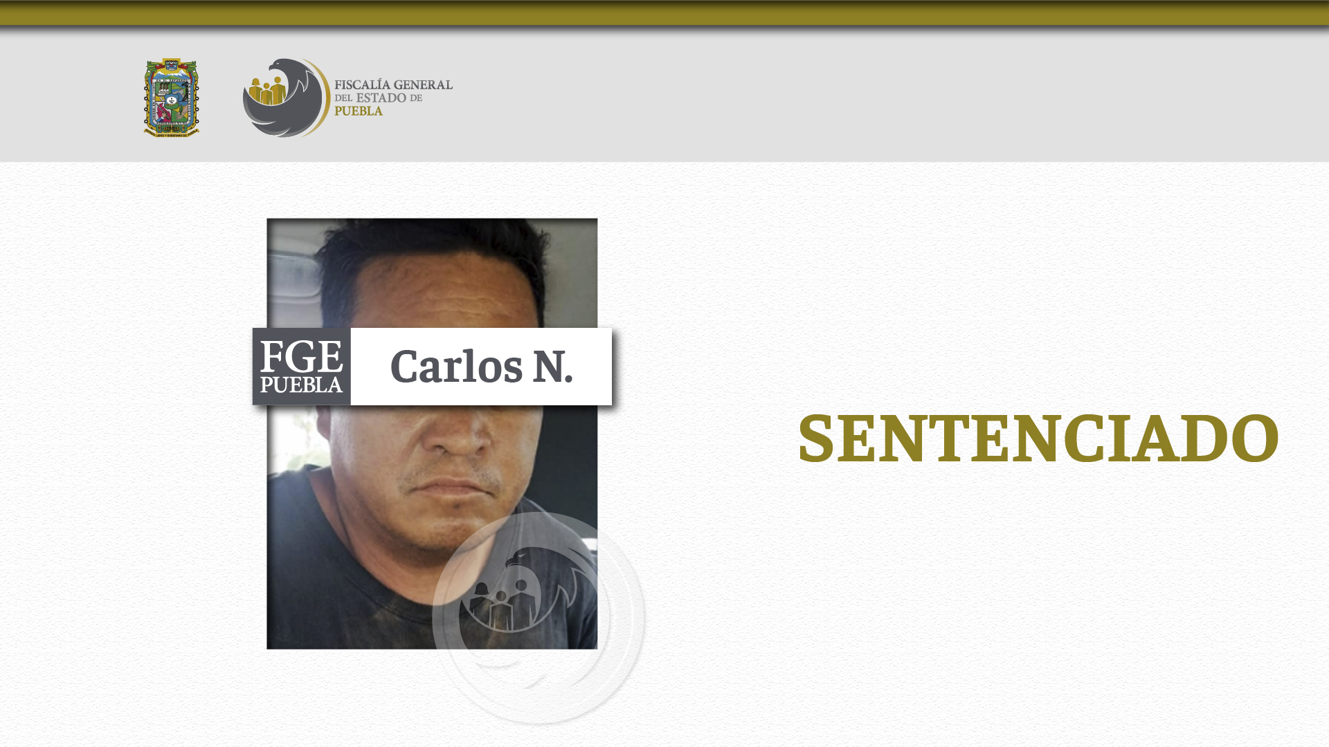 Le dan 33 años de prisión a Carlos por el secuestro de dos hombres en Atlixco