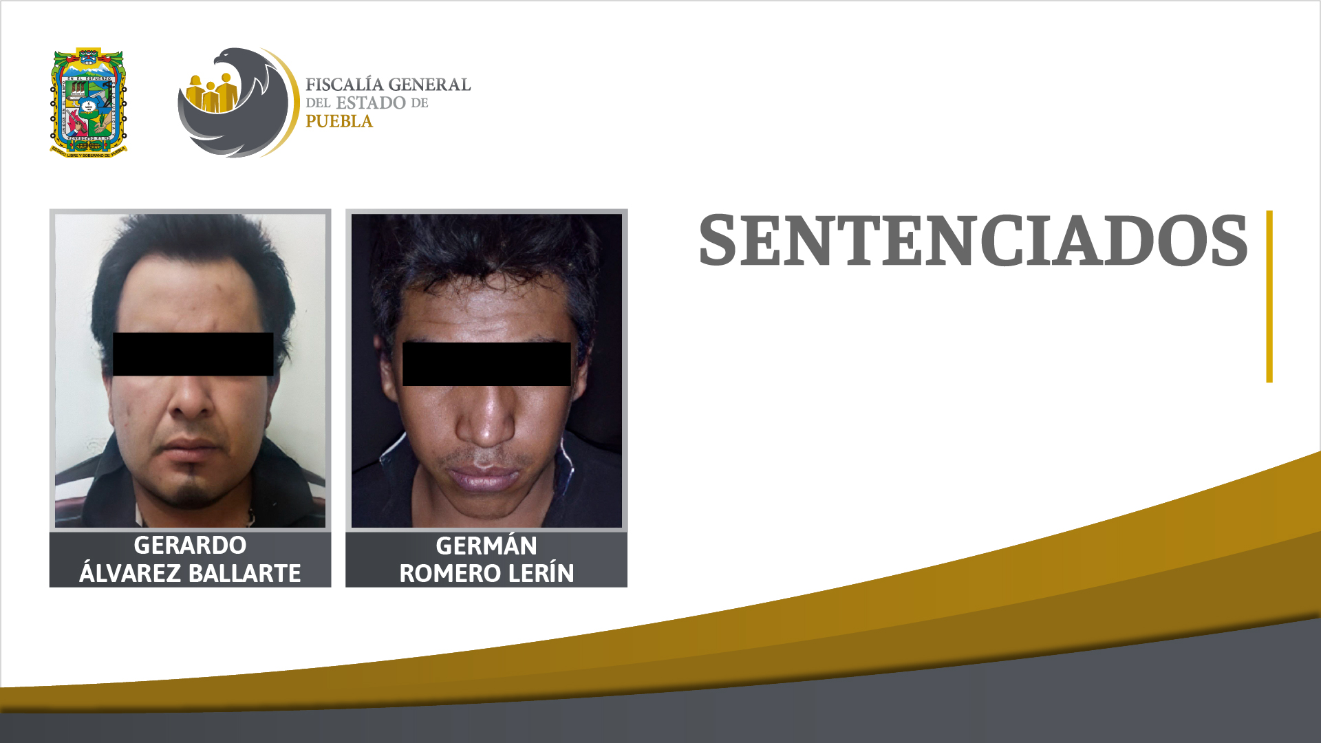Les dan 120 años de prisión a secuestradores de estudiante en Puebla