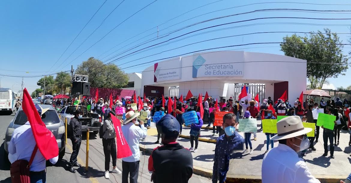 Antorcha Magisterial alista marcha en Puebla para el martes 18