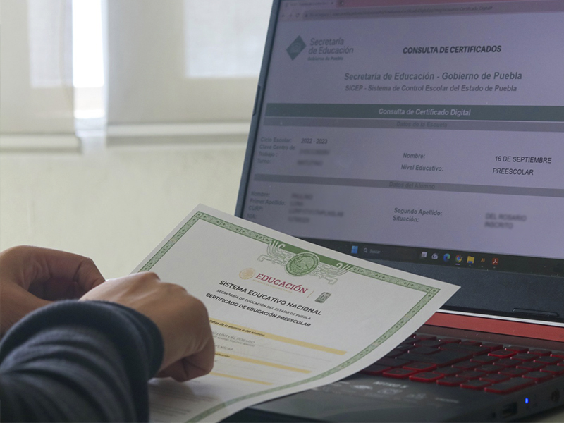 Emite SEP más de 778 mil certificados digitales de Educación Obligatoria