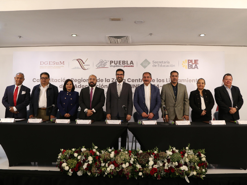 Puebla será sede de la capacitación de escuelas normales: SEP