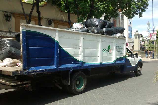 Llama Margarito Andrade a no pagar recolección de basura en Tehuacán