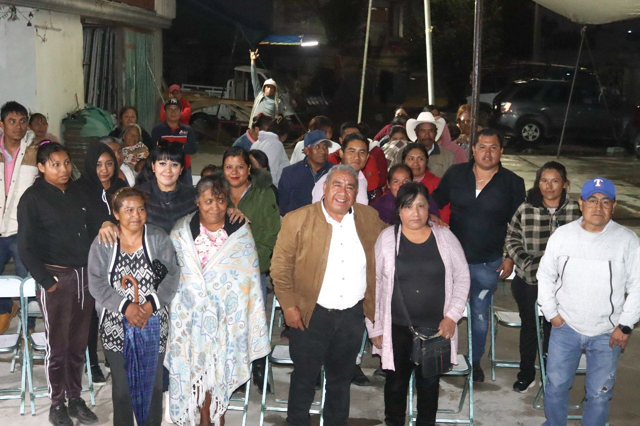 Severiano de la Rosa impulsa reuniones vecinales