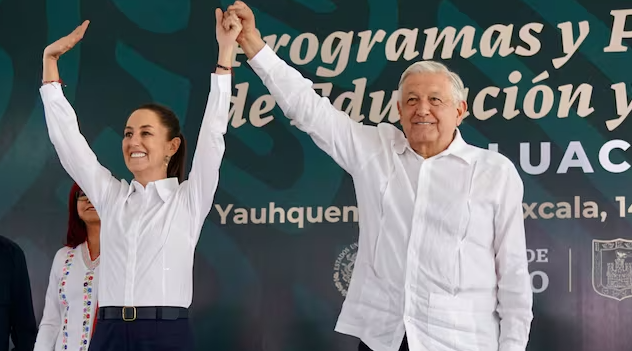 AMLO y Claudia: la inédita transición