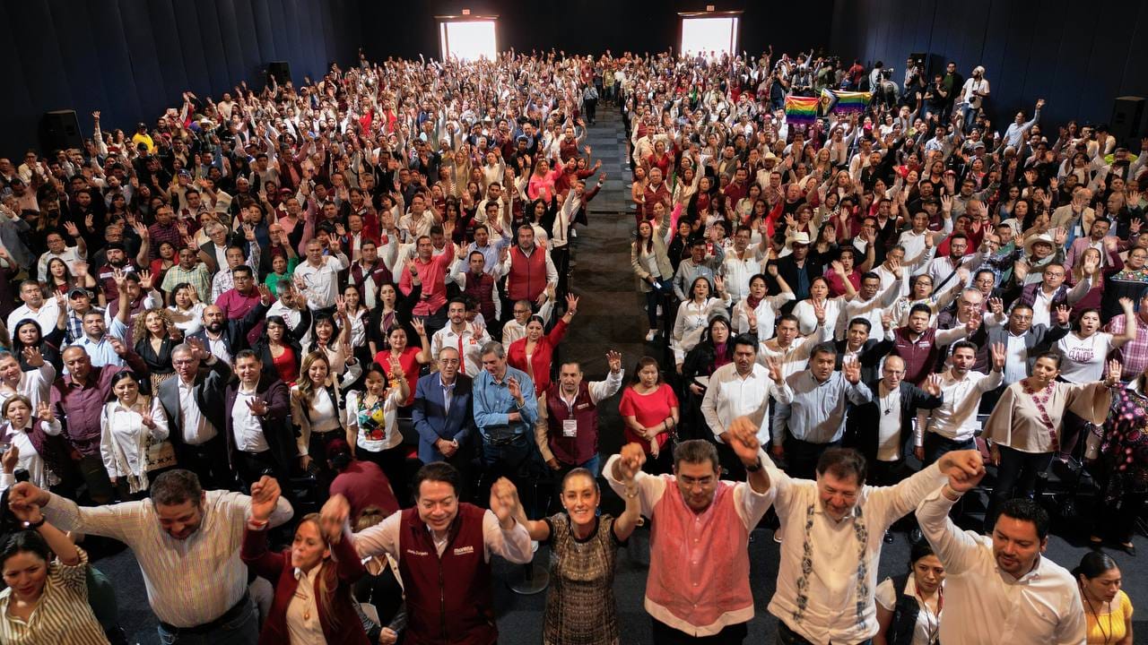 VIDEO Sheinbaum llama a que la 4T gane también la mayoría del Congreso de la Unión