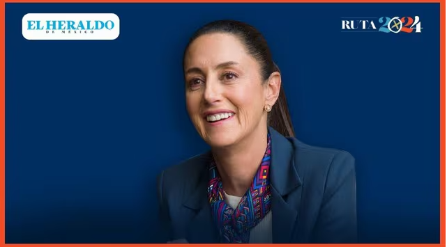 Sheinbaum con El Heraldo en la carretera y el debate con Xóchitl