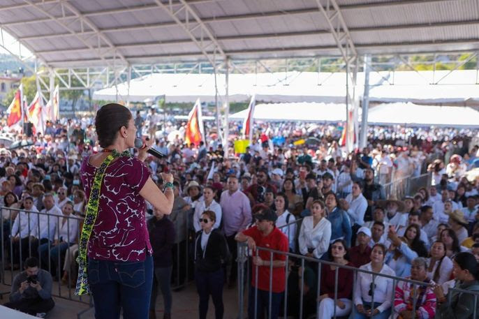 Del otro lado se están quedando solos: Sheinbaum