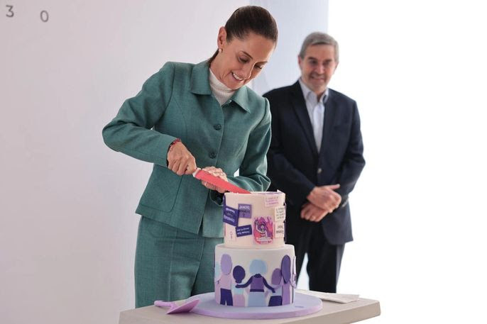 El pastel de Sheinbaum