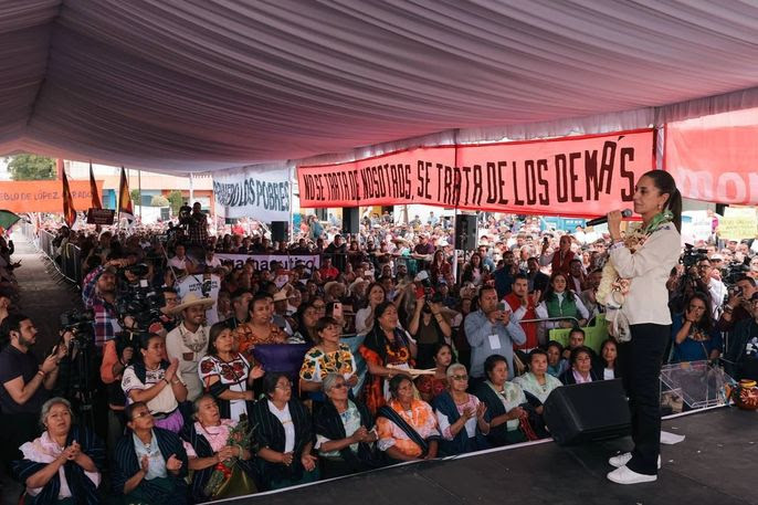 La candidatura no se trata de mí, sino del pueblo: Sheinbaum