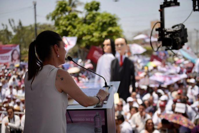 En México es tiempo de las mujeres: Sheinbaum ante más de 10 mil veracruzanos