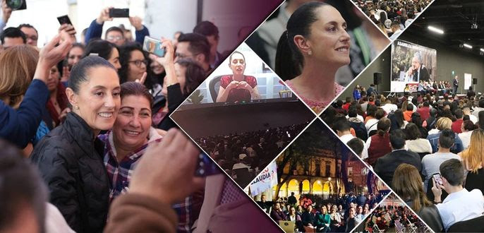 Casi 200 mil personas arropan a Sheinbaum a través de conversatorios digitales
