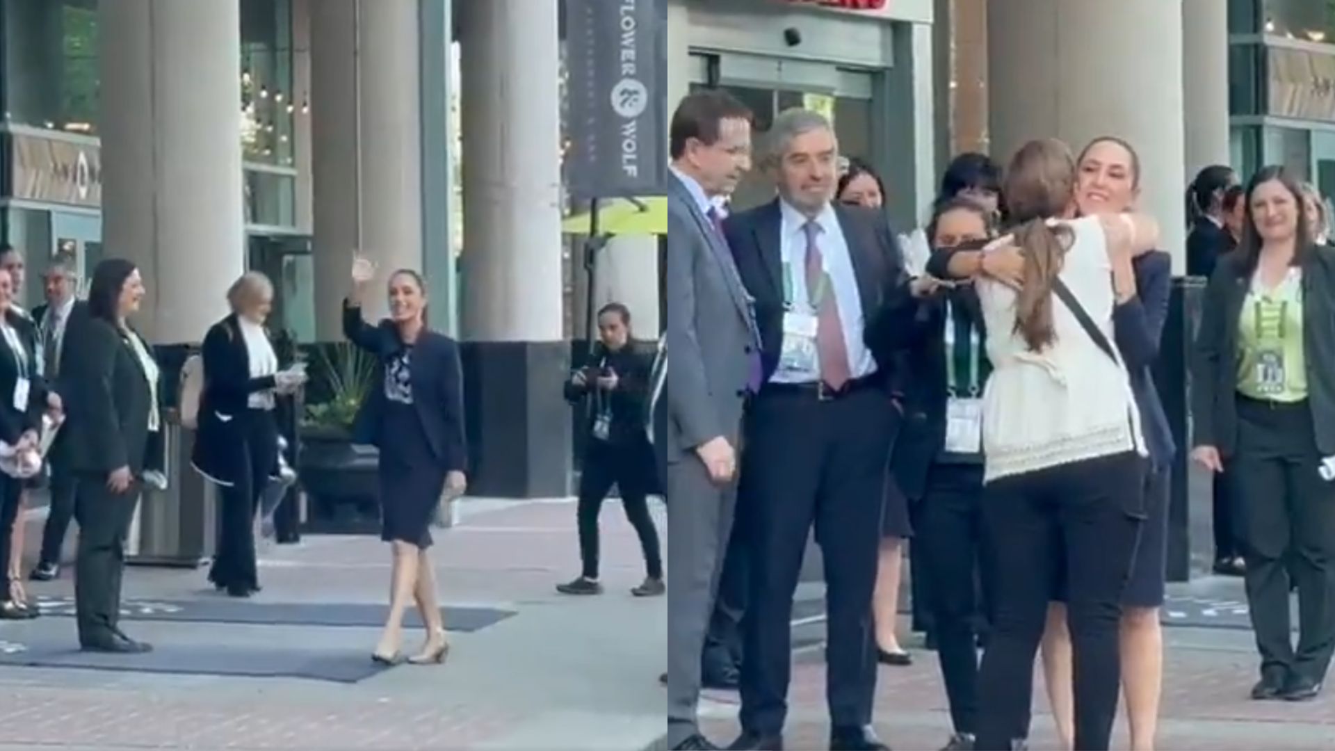 VIDEO Claudia Sheinbaum ha llegado a Canadá para la cumbre del G7