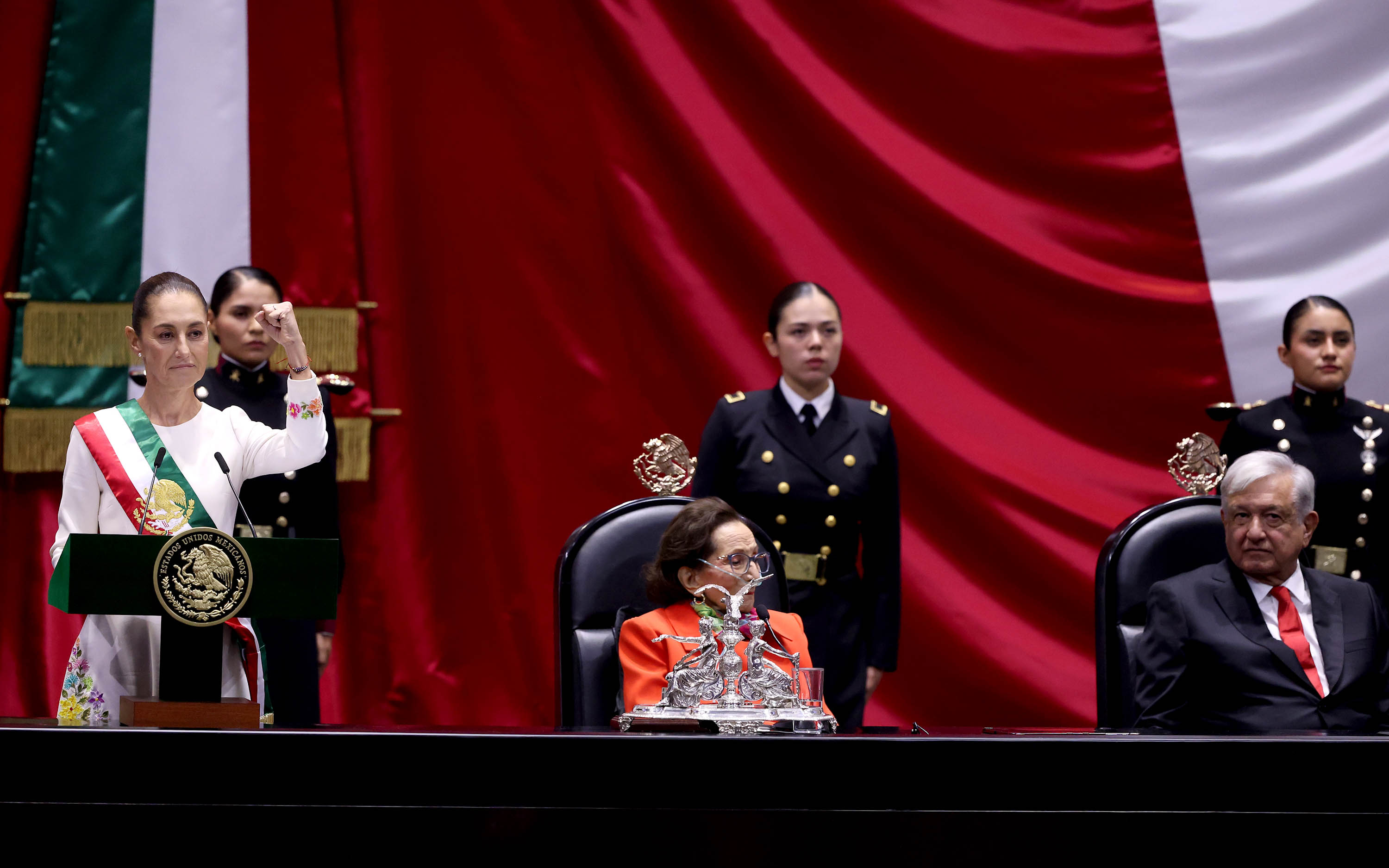 Estado de salud de Ifigenia Martínez le impidió ofrecer su discurso