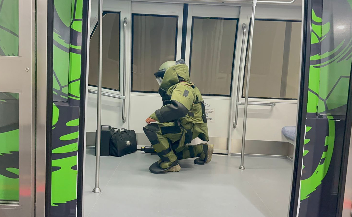Realiza AICM simulacro de seguridad con hipótesis de amenaza de bomba