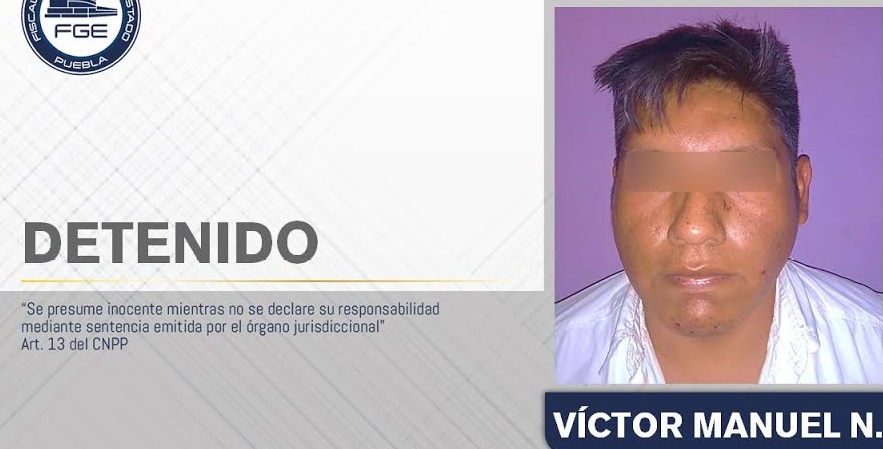 Víctor Manuel simuló en Xonacatepec el suicidio de su pareja Abigail
