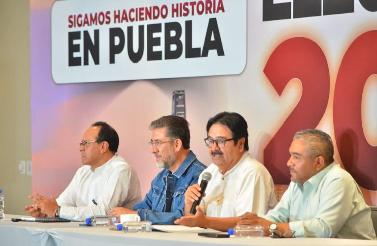 Puebla está dando muestras de civilidad y democracia: Morena