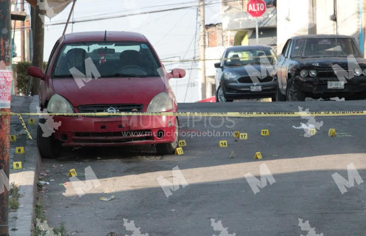 Balacera deja tres heridos en la colonia Lomas 5 de Mayo 