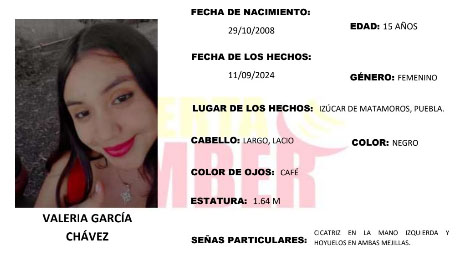 Desaparece quinceañera tras cateo de la Fiscalía en Izúcar