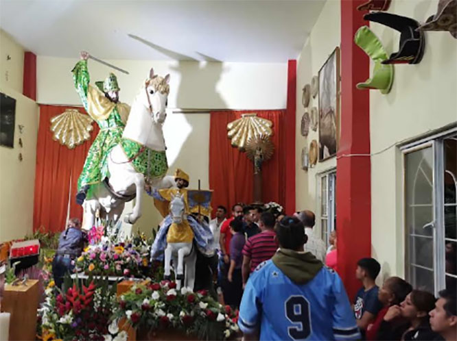 Celebran a Santiago Apóstol en Izúcar