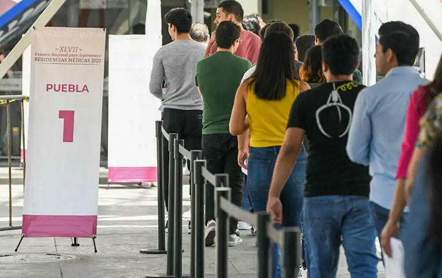 En Puebla 935 profesionales realizarán Examen Nacional de Aspirantes a Residencias Médicas