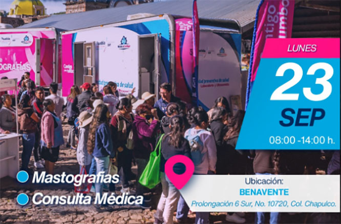 Unidades Preventivas de Salud ofrecerán servicios en el Benavente y Parque Industrial