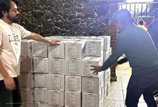 SEDIF envía despensas a damnificados de la Sierra Norte y Mixteca