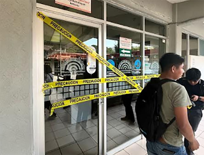 Toman alumnos instalaciones de Universidad Intercultural en Huehuetla